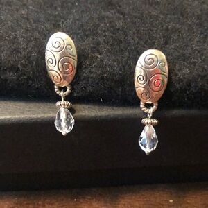 Brighton crystal drop earrings